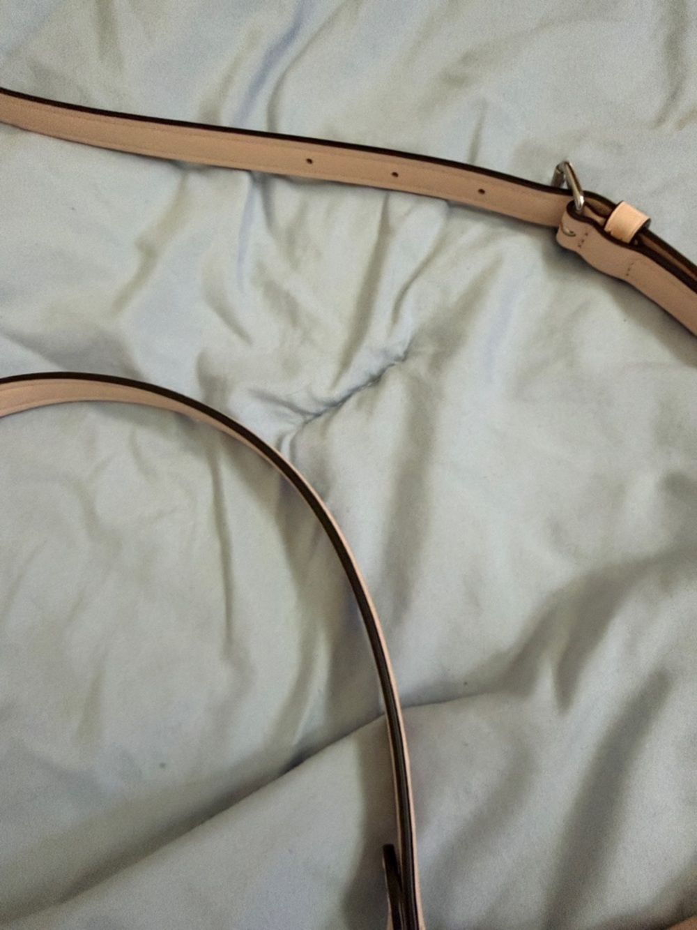 Coach Pebbled Leather Shoulder Bag in Blush Pink - Picture 5 of 7